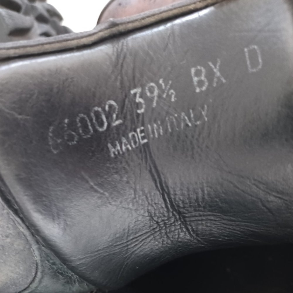 🌄 Vintage Scarpa Italian Made Stiff Leather Hiking Boots Size 39.5 🌄 - Picture 14 of 15